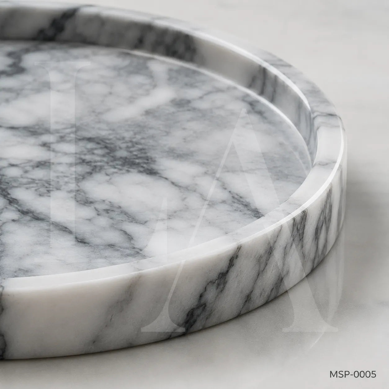 Natural Marble Tray | Luxury Stone Serving Tray for Modern Interiors