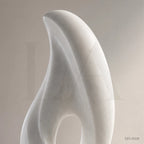 Modern Infinity Marble Sculpture | Abstract Luxury Garden Art Statue